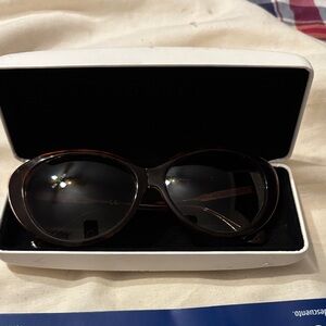 Elegant Brown Balenciaga Sunglasses